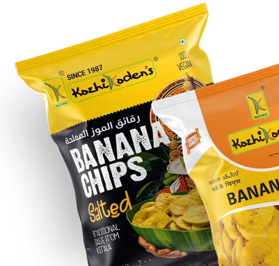 Kozhikoden's Banana Chips Packets