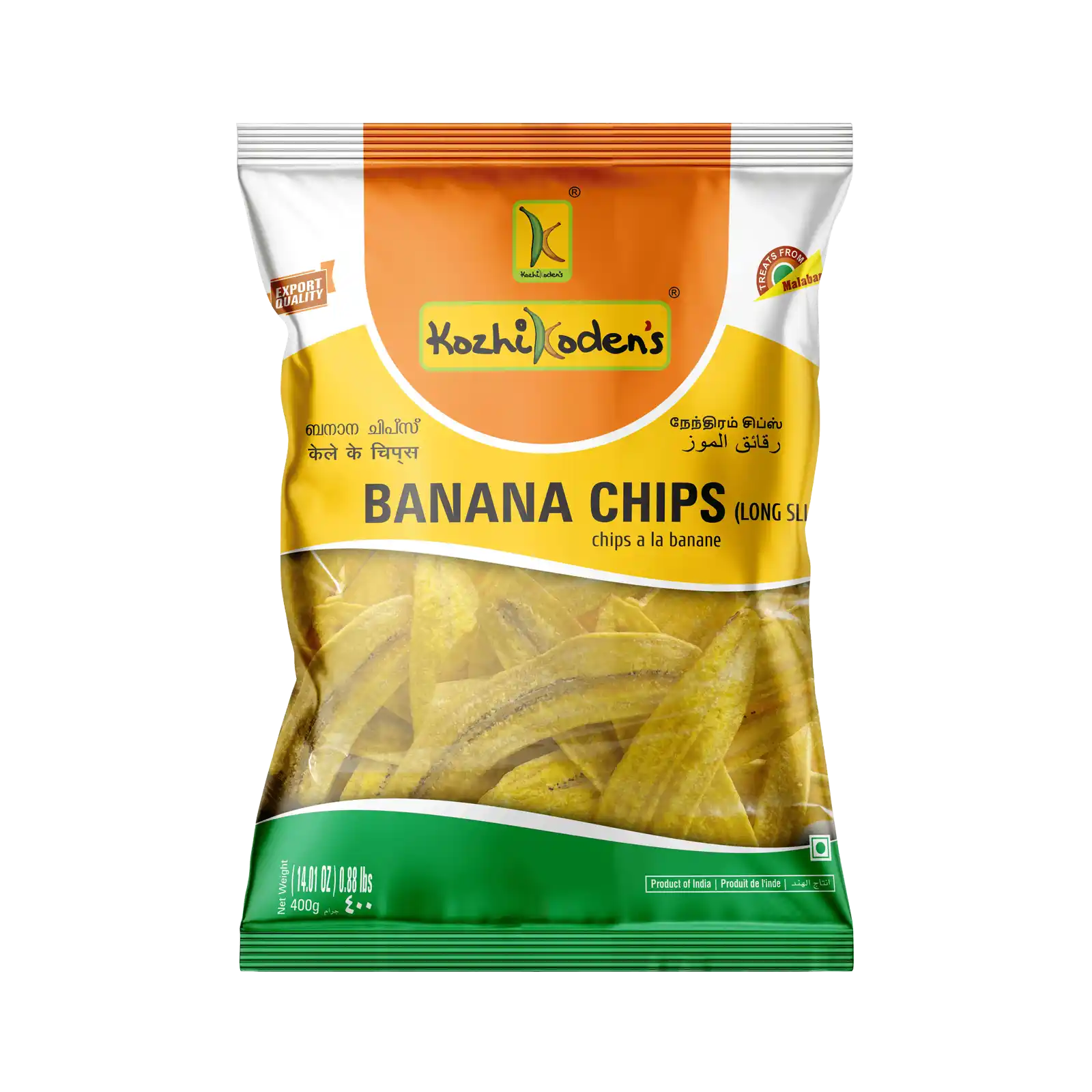 Banana chips - long slice