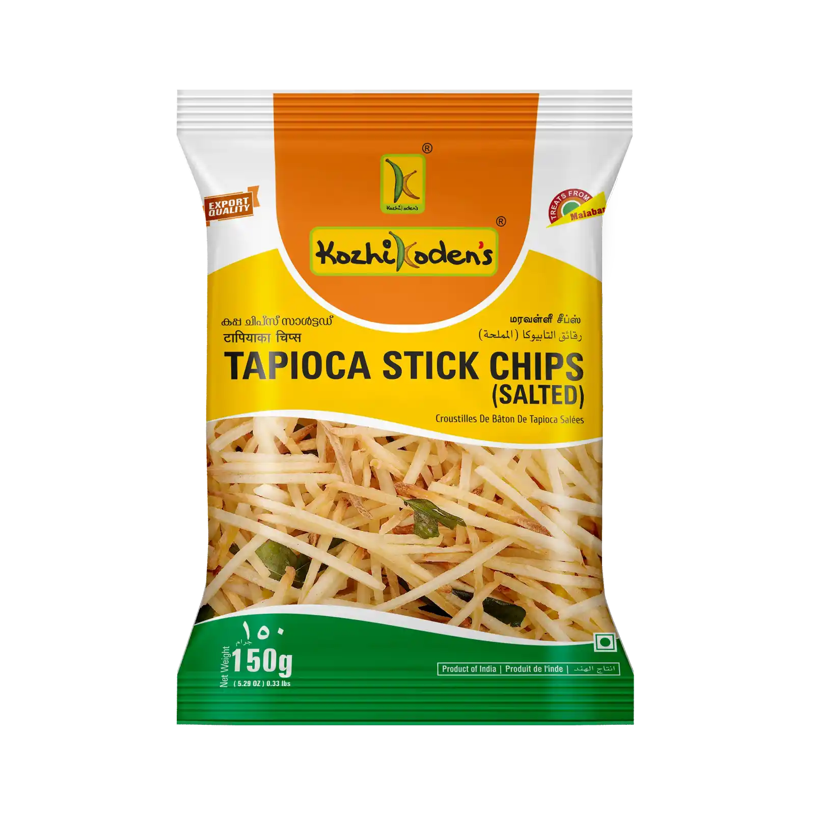 Tapioca stick chips - salt